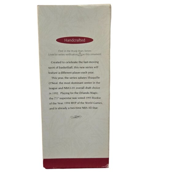 Hallmark Keepsake Shaquille O'Neal Ornament Dunking Collectible with Card - Picture 9 of 11
